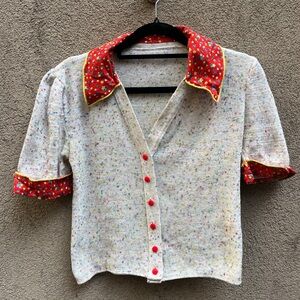 NOT FOR SALE Vintage 60s 70s sweater shirt